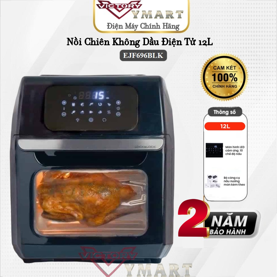 Lò Nướng Không Khí Lock&Lock EJF696 - Hàng Chính Hãng