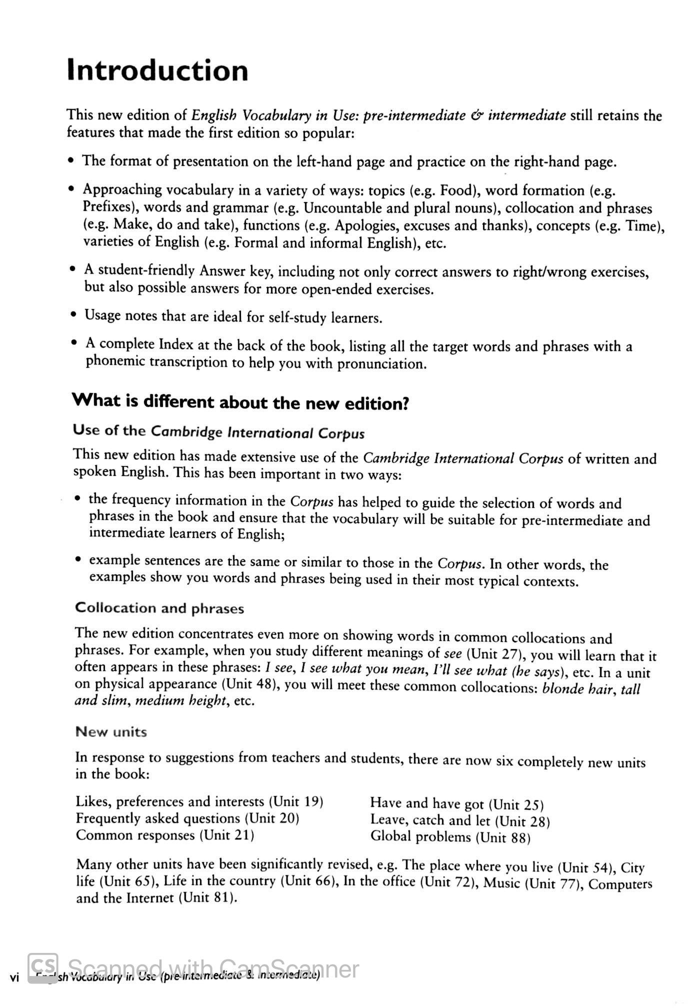 English Vocabulary In Use - Pre-intermediate & Intermediate