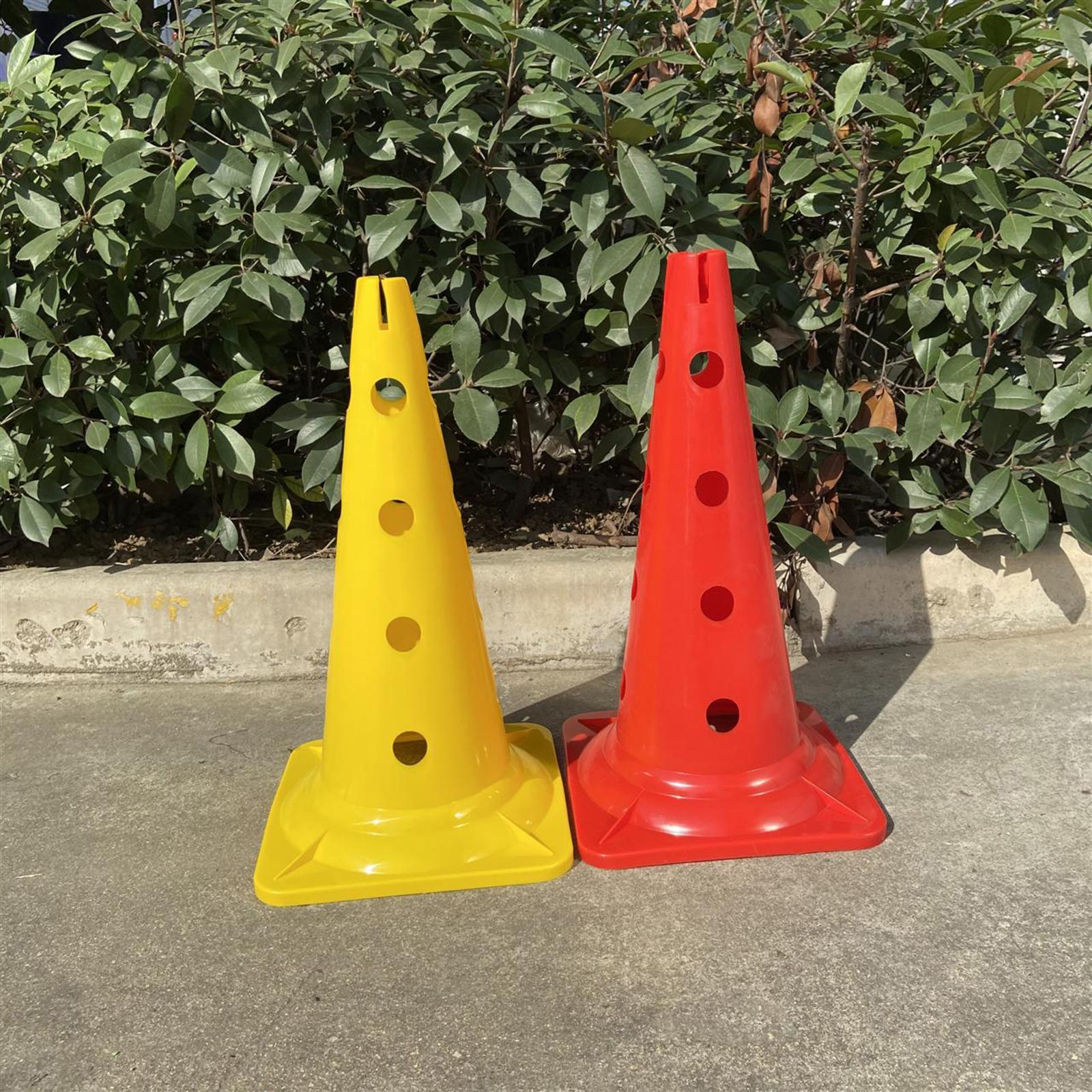 20 inch Thickened Sport Training Cone with Hole for Soccer Basketball