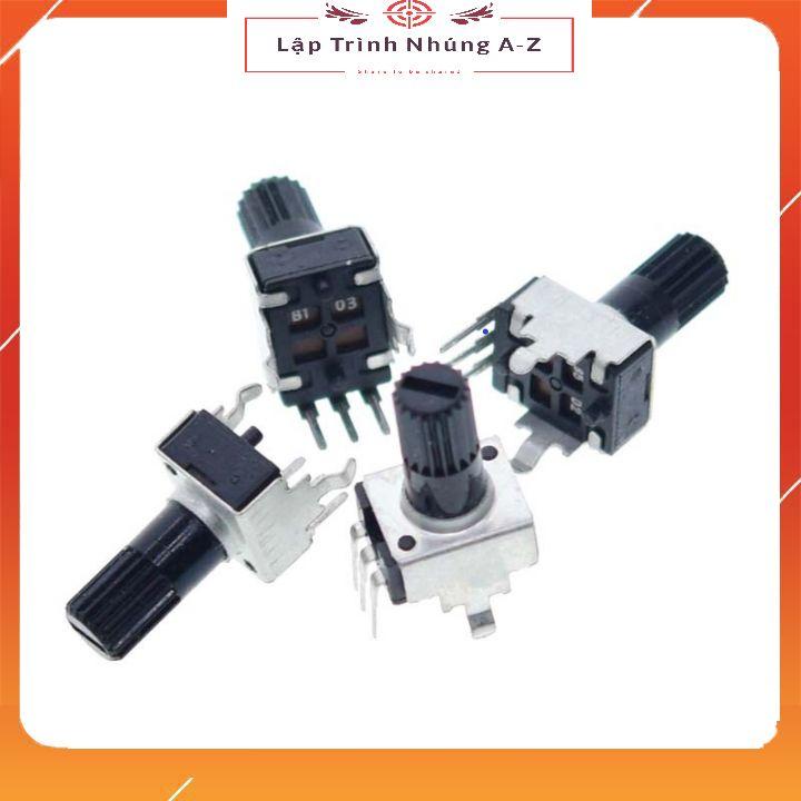 [Lập Trình Nhúng A-Z][G13] Chiết Áp Đơn Đứng/Ngang RV09 Tay Cầm 7.5mm/12.5mm