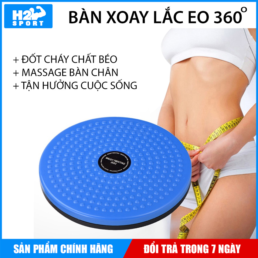 Bàn xoay lắc tập eo thon, giảm mỡ bụng, giảm cân tại nhà - Bàn xoay eo WaistTwin chính hãng XSport