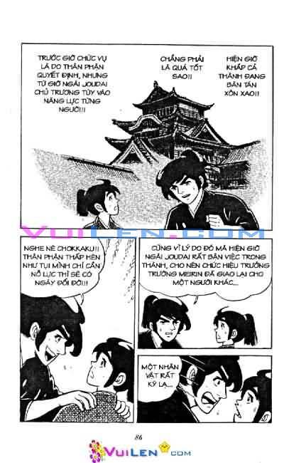 kiếm sĩ góc vuông - chokkaku chapter 11 87