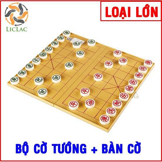 Bộ Cờ Tướng Có Bàn LOẠI LỚN - Cờ Tướng Cao Cấp - LICLAC big size