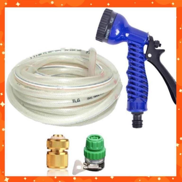 Bộ dây vòi xịt rửa xe, tưới cây, dọn dẹp nhà cửa 7-10m 206843