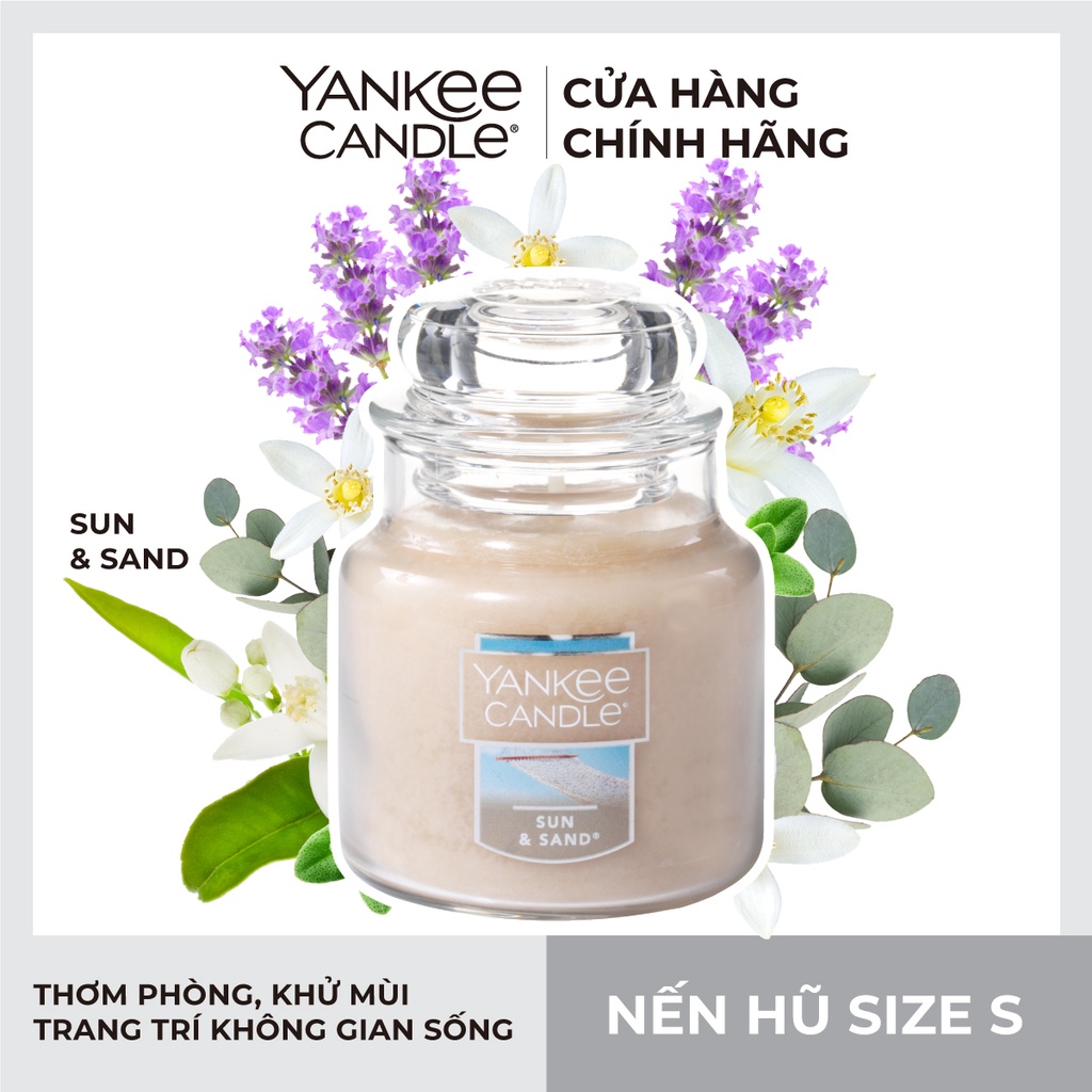 Nến Hũ - Yankee Candle - Sun &amp; Sand - Size S