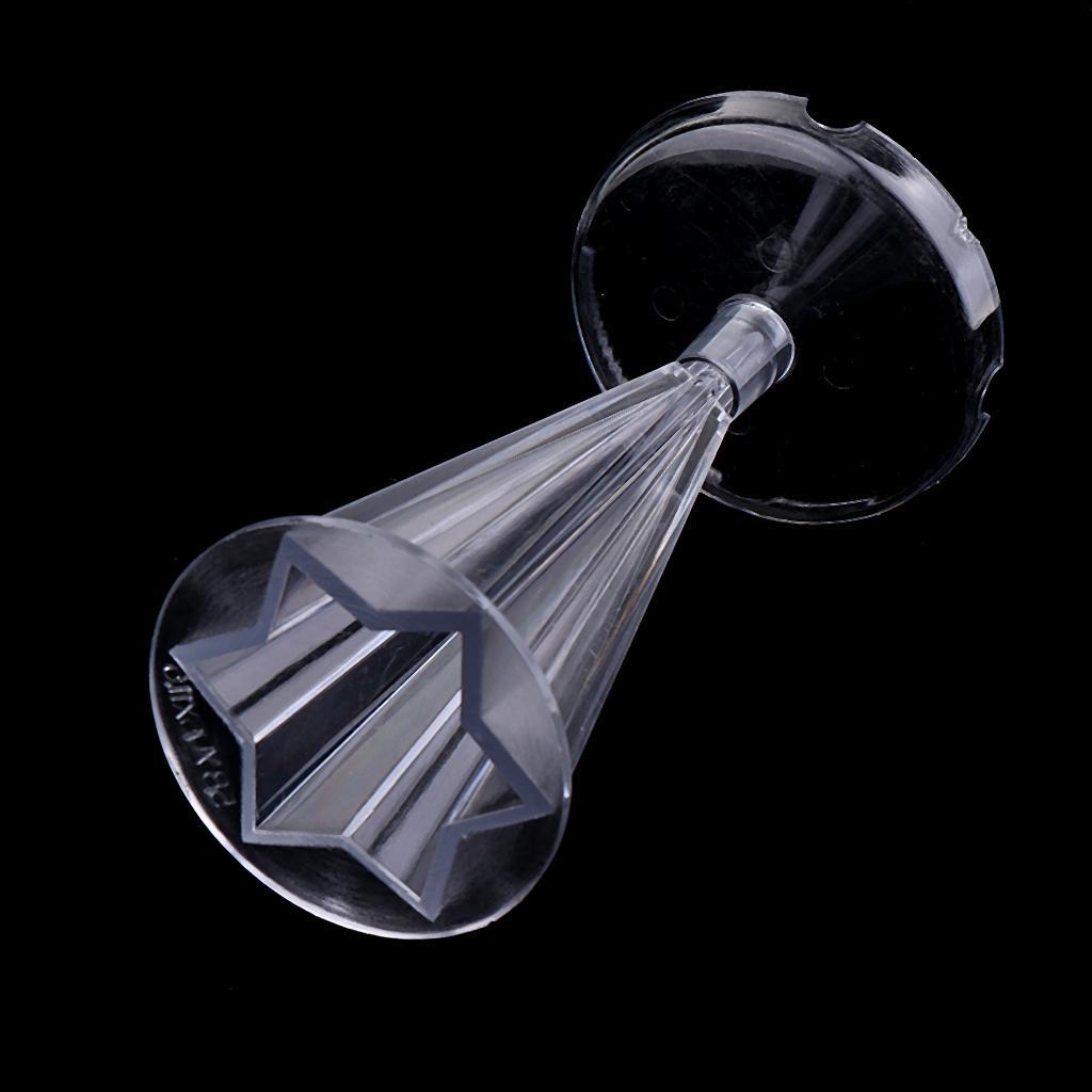 Cone Shaped Mold Candle Making Moulds for DIY Wedding Christmas Scented Candles Dried Flower Handmade Candle Tealight Candle Holder