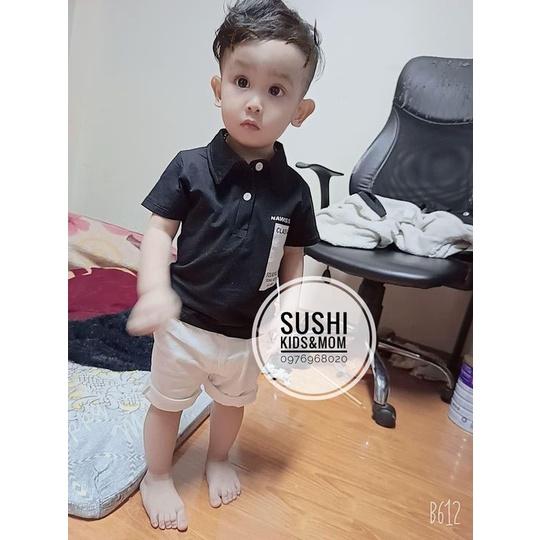 Set Polo quần Jean cho bé trai sành điệu - Cực Cool ngầu