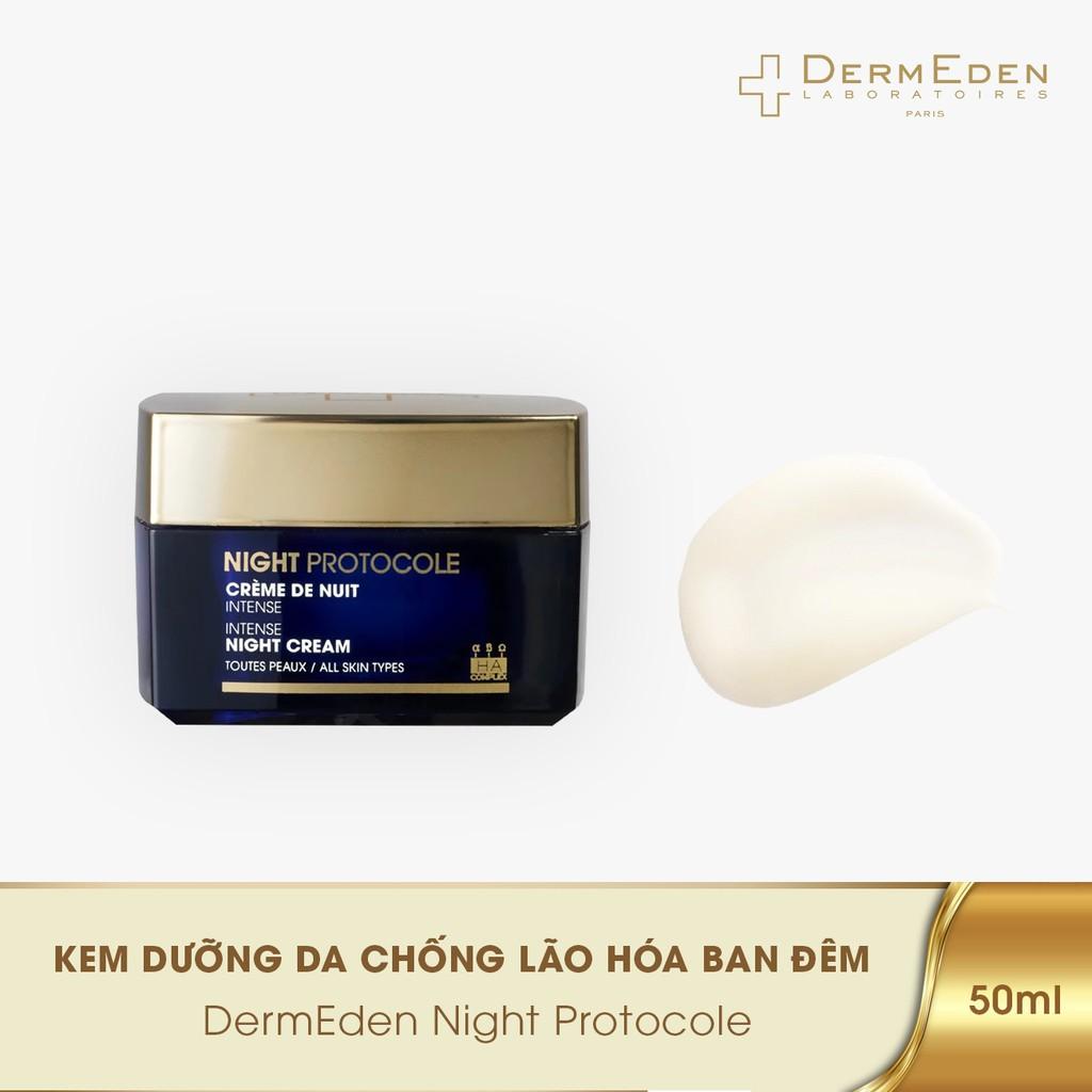 Kem dưỡng ẩm chống lão hóa da, giảm nám tàn nhang DERMEDEN Night Cream Retinol 1% + Niacinamide 5% 50ml