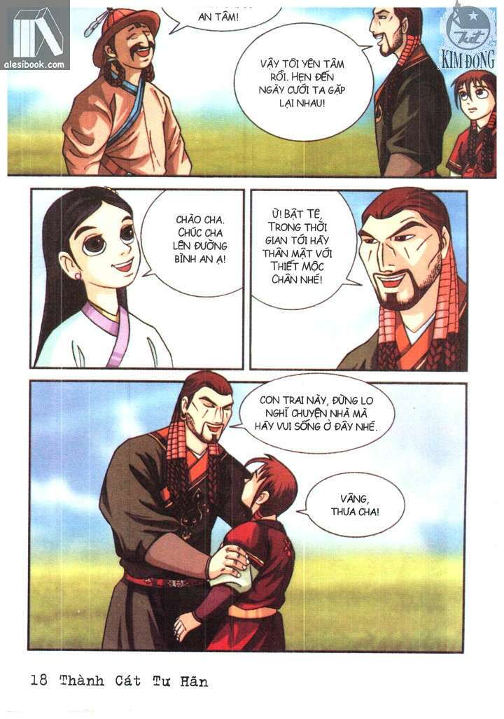 thành cát tư hãn chapter 9 16