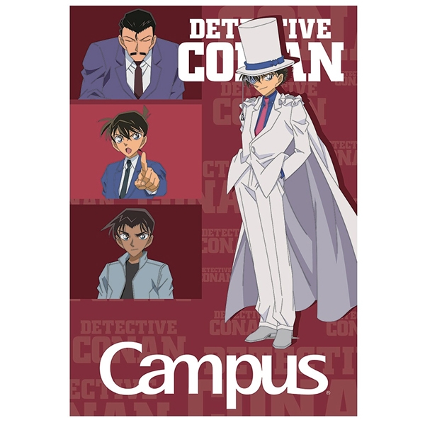 Vở Campus Conan Kaitou Kid 200 Trang - 4 Ly Ngang - NB-BCKK200 (Lốc 5 Cuốn) - Mẫu 2