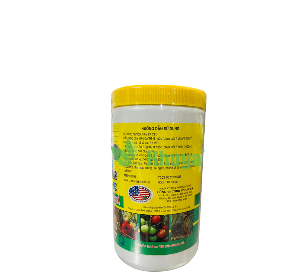 Phân bón lá Growmore NPK 6-30-30+TE 500gr KÍCH THÍCH RA HOA - TĂNG ĐẬU QUẢ