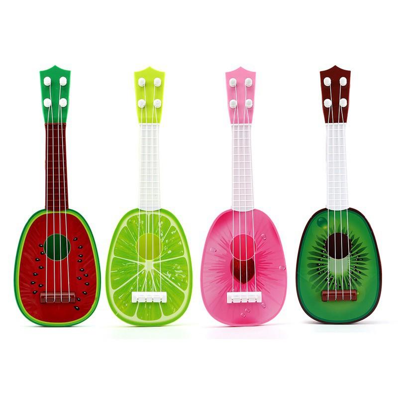 Đàn Ukulele an toàn chất lượng cho trẻ em, mẫu họa tiết Dưa hấu - HÀNG CÓ SẴN Uuy tín