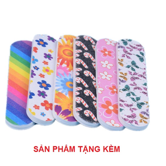Bộ 24 móng chân giả như hình kèm keo