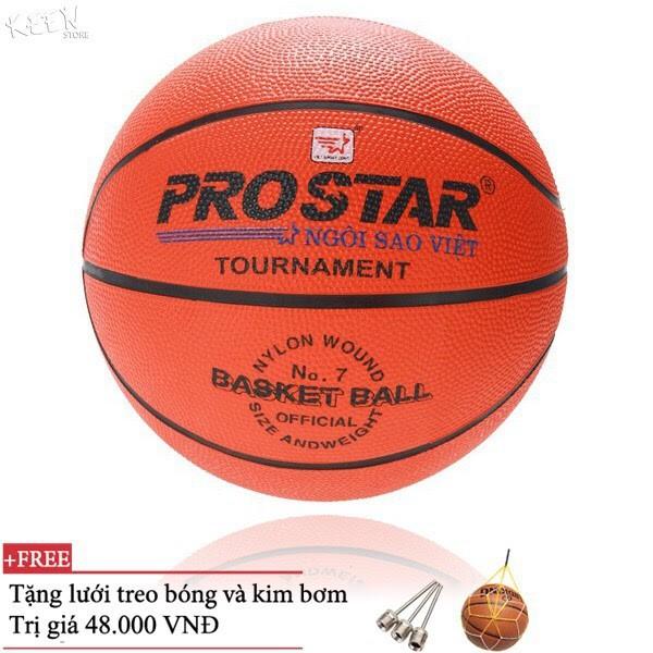 Quả Bóng Rổ ProStar Số 5 Tặng Kim Bơm Bóng và túi lưới