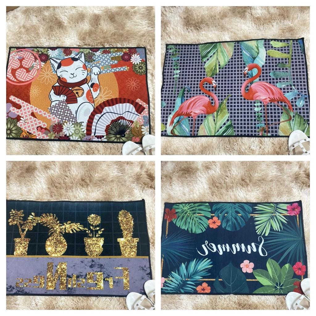 Thảm lau chân Bali 3D 40x60cm,được chọn mẫu,Mã1731