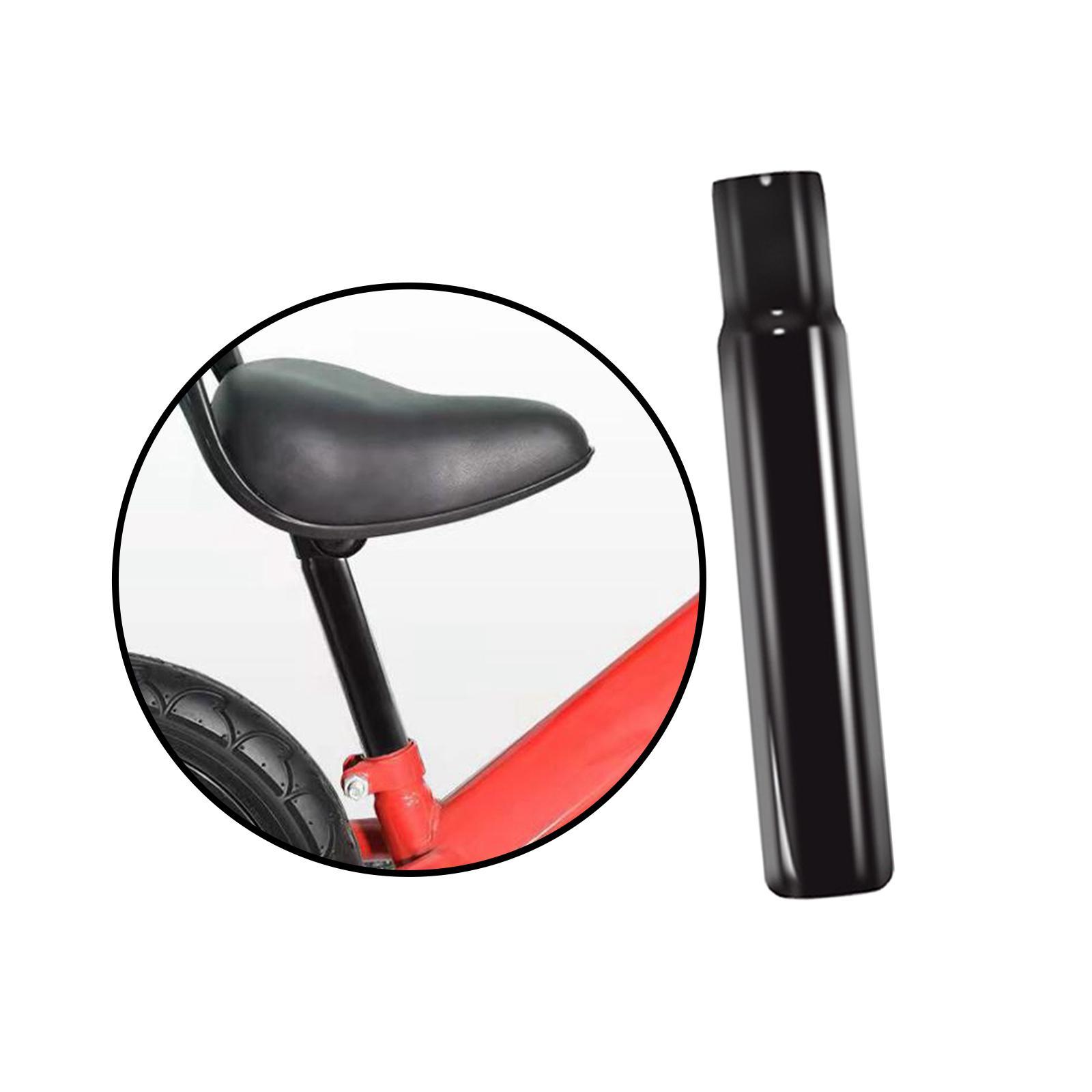 Bike Seatpost Saddle Tube for Children Bike Sturdy Seat Tube Frame Biking Steel Parts Portable Lightweight Road Bike Seat Post Saddle Pole