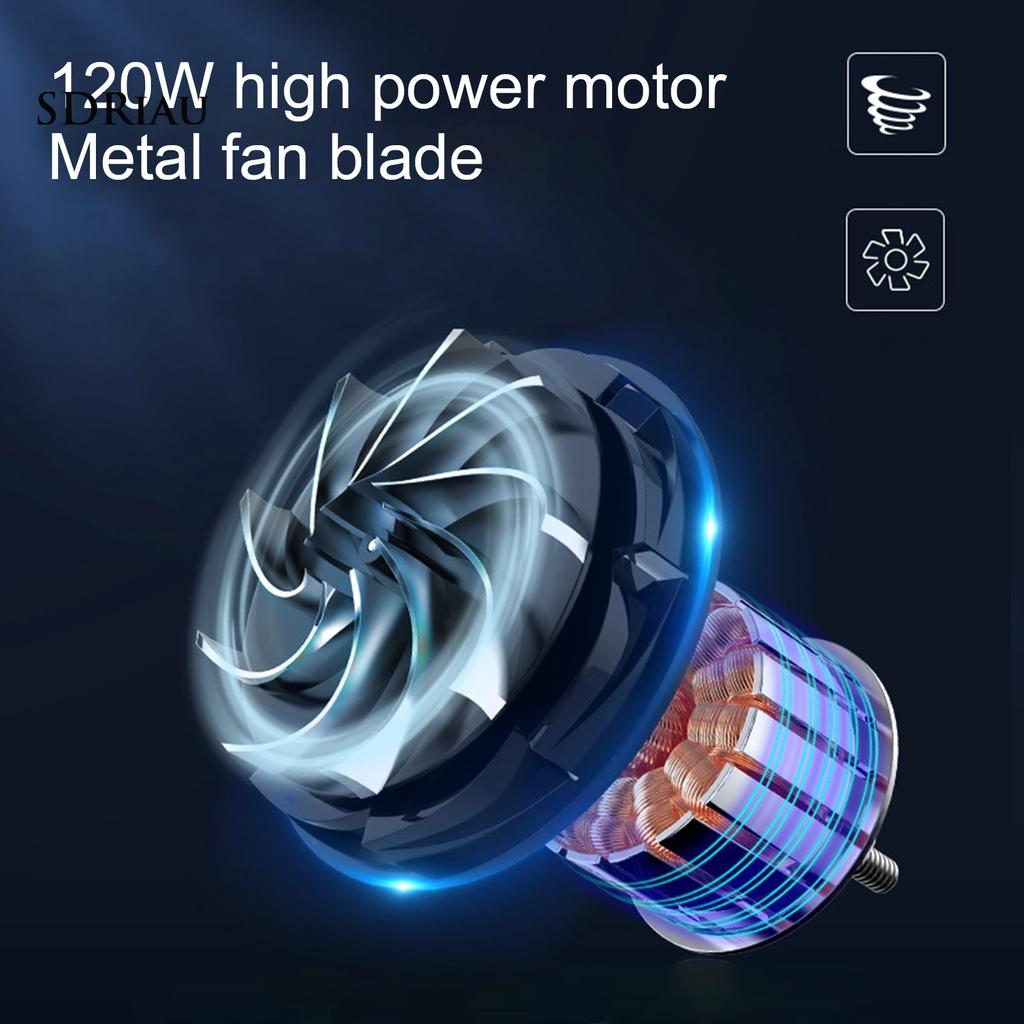 Máy Hút Bụi Cầm Tay Abs 120w Cho Xe Hơi