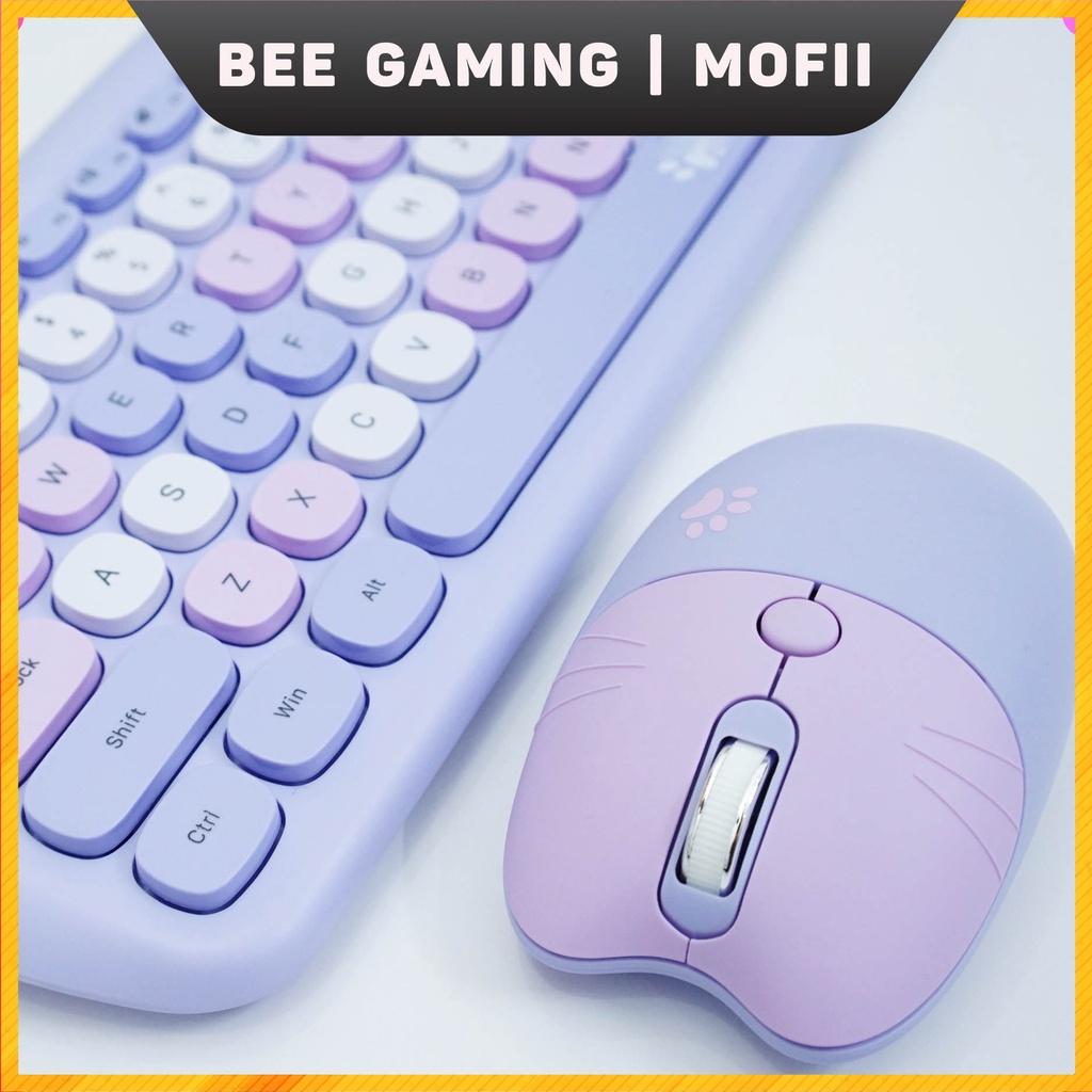 Bộ bàn phím và chuột không dây chính hãng MOFII - Cat Mixed