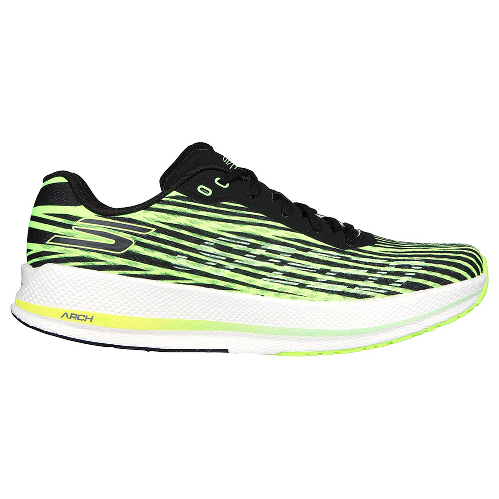 Skechers Nam Giày Thể Thao Chạy Bộ Tập Gym, Thường Ngày, Đi Học, Đi Làm GOrun Arch Fit Razor 4 Running HYPER ARC, Breathable, Arch Fit, Goodyear Rubber, Hyper Burst Pro - 246075-LIME