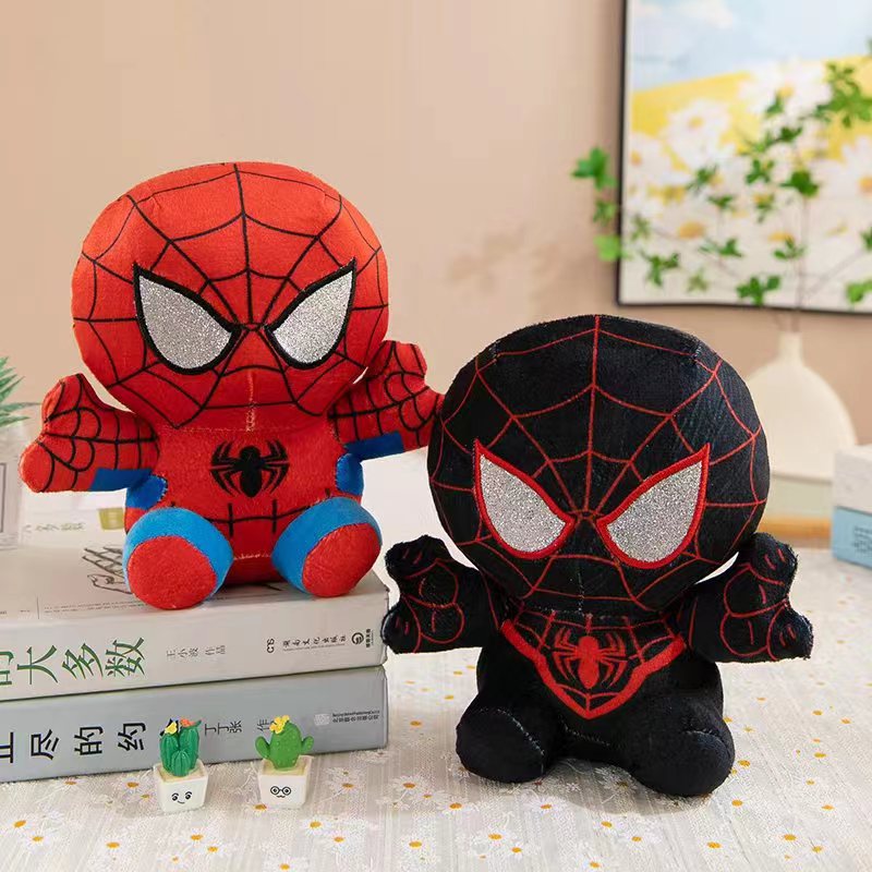 Gấu bông siêu anh hùng người nhện (Spiderman) 25cm--&gt;50cm mẫu mới 2 màu đỏ đen siêu hot siêu cute cho bé, hàng xịn cao cấp loại 1 an toàn cho trẻ nhỏ