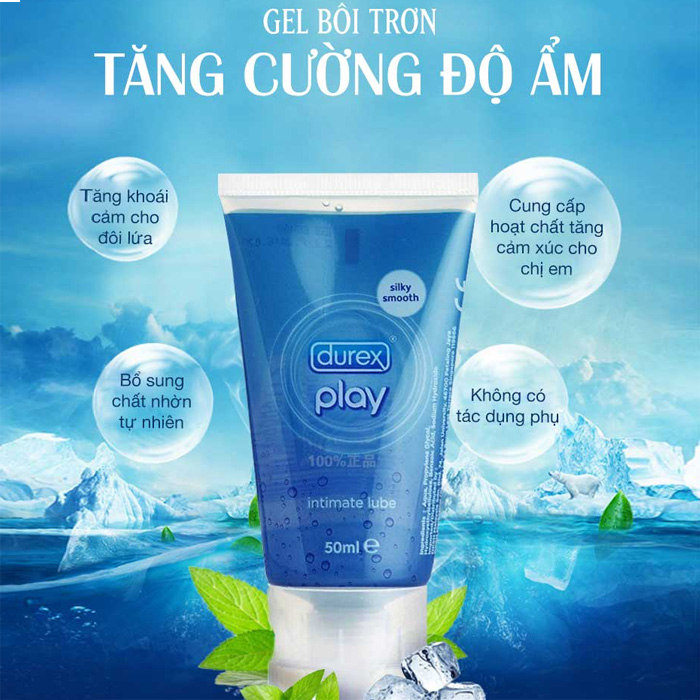 Hình ảnh Gel bôi trơn DUREX PLAY 50ml