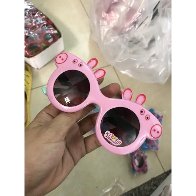 Kính Peppa Pig siêu yêu cho bé yêu chống nắng bụi cực yêu