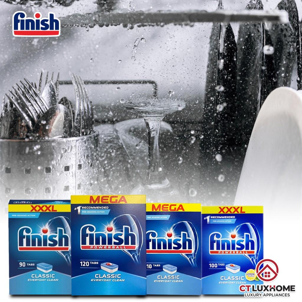 Viên rửa bát Finish Classic loại 57 viên, 90 viên, 110 viên - Hàng chính hãng