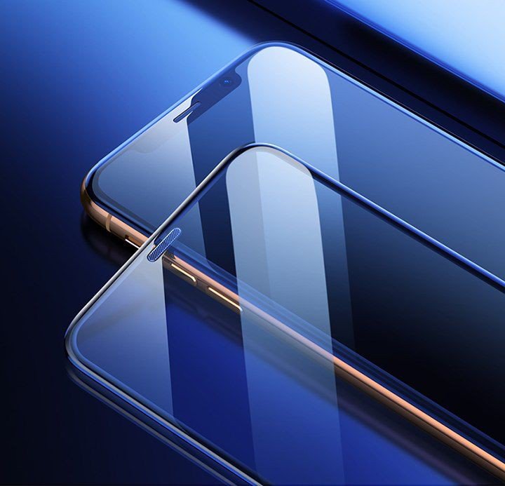 Kính cường lực full màn hình iPhone XS Max chính hãng Baseus