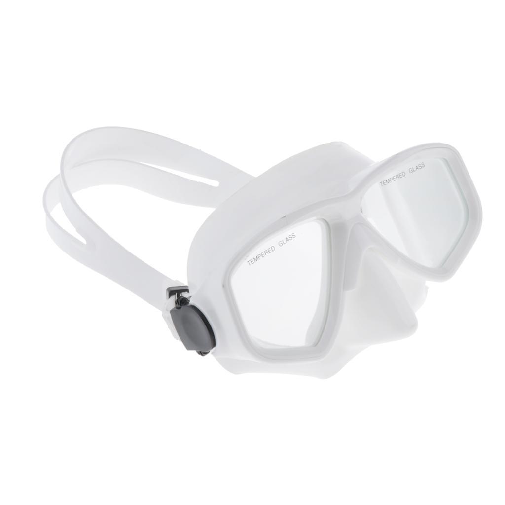 Scuba Diving Mask Snorkeling Dive Glasses Tempered Glass Goggles Mouthpiece