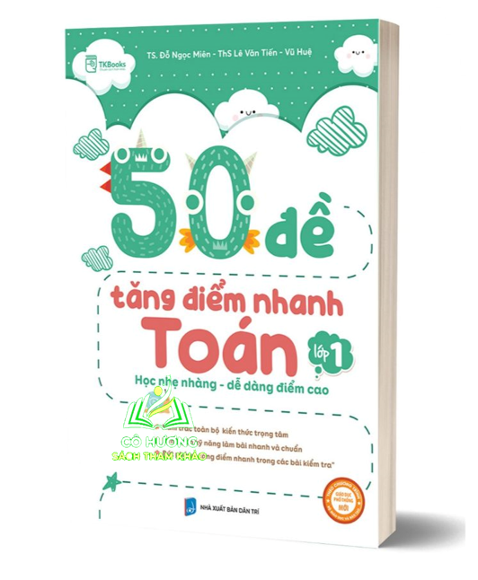 Sách - 50 đề tăng điểm nhanh Toán lớp 1 (MC)