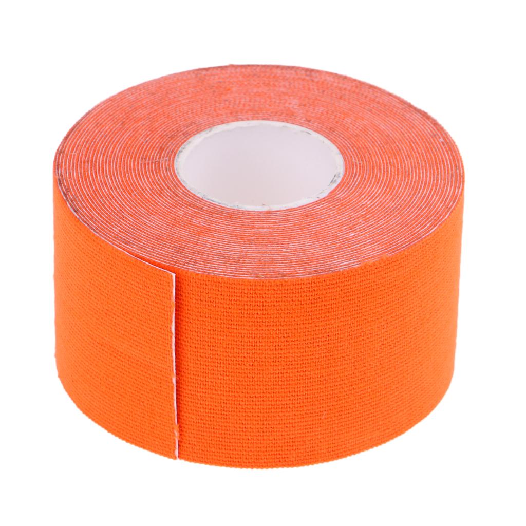 1 Roll Sports Tape Kinesiology Tape Muscle Support for Athletic Sports, Physiotherapy Free Kinesiology Taping