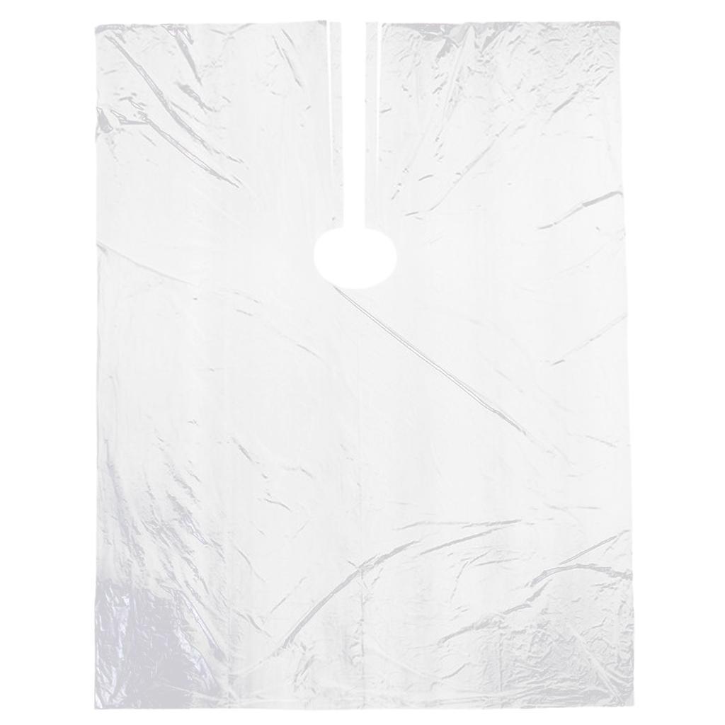 300Pcs Disposable Hair Cutting Cape Cloth Gowns Apron w/ Hair Clips and Comb