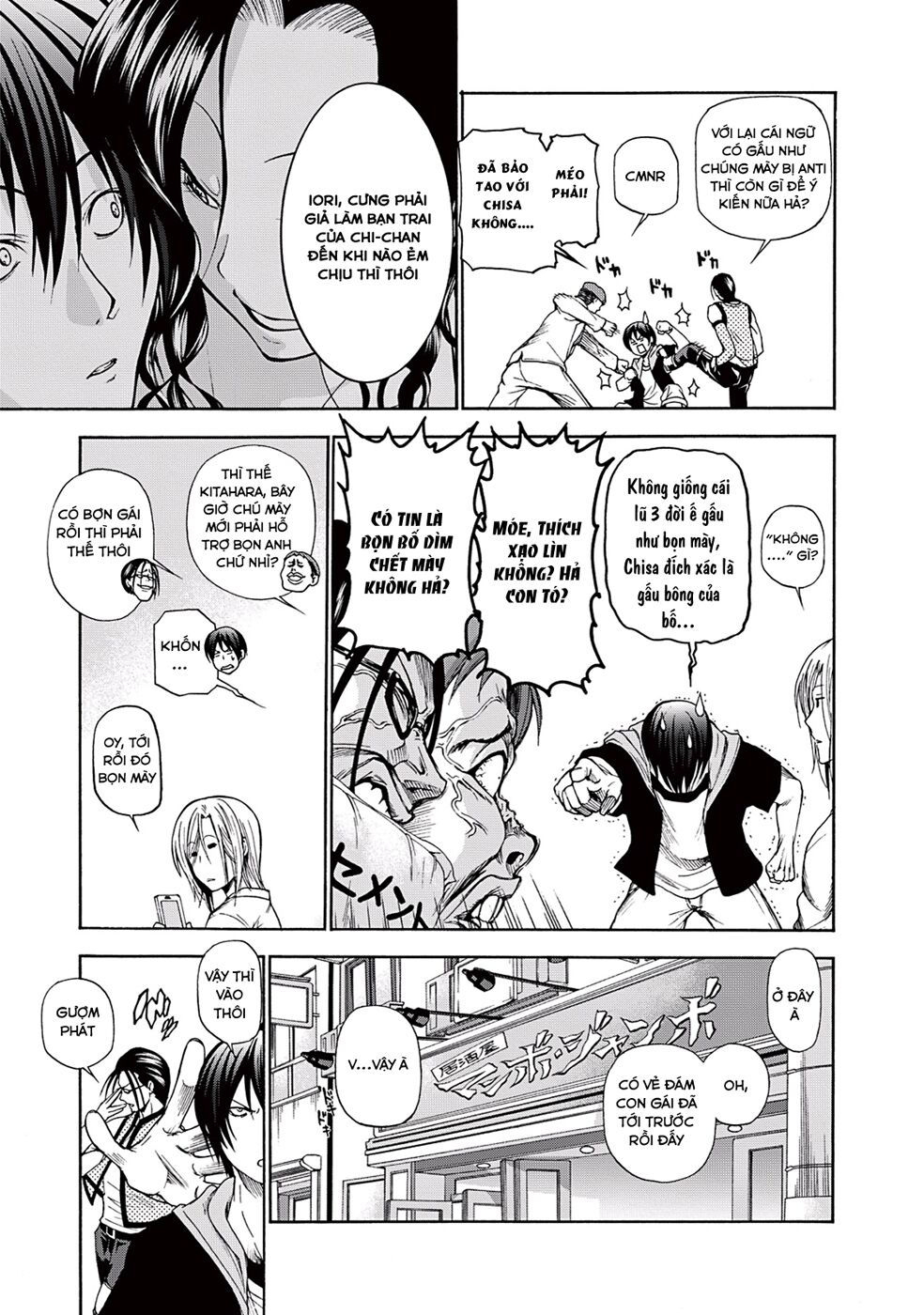 cô gái thích lặn - grand blue chapter 10 5