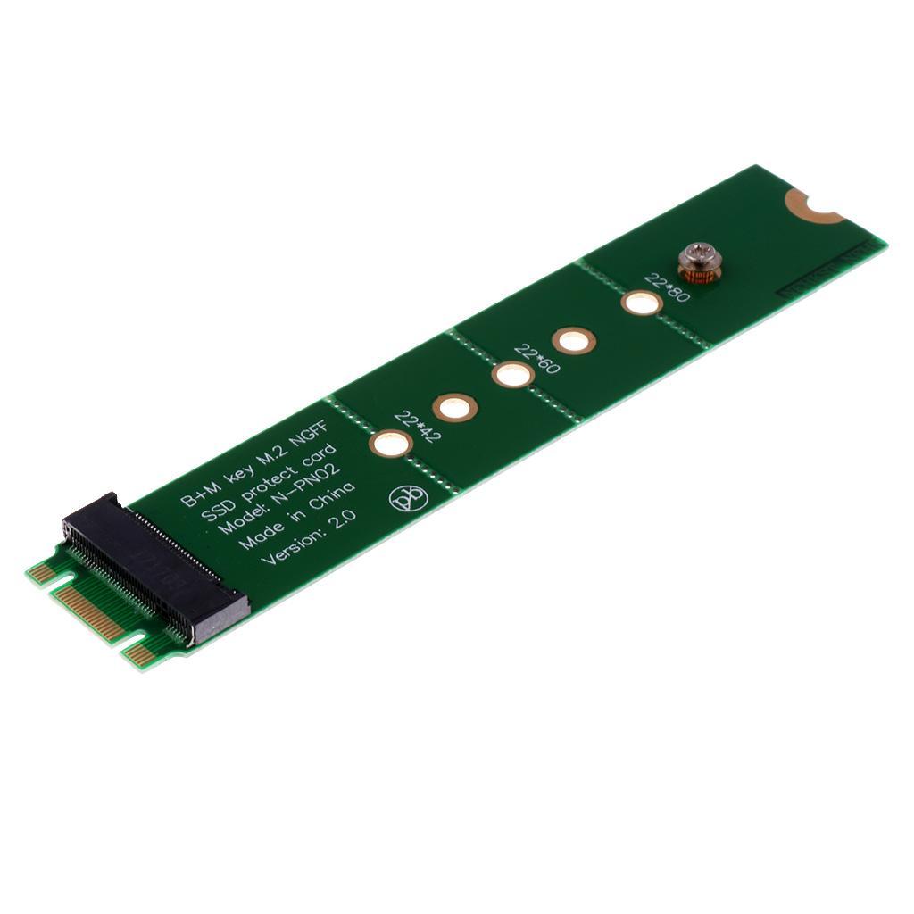 NGFF B-key Extender Board M.2 SSD Protect Card Test Tool B+M key Adapter