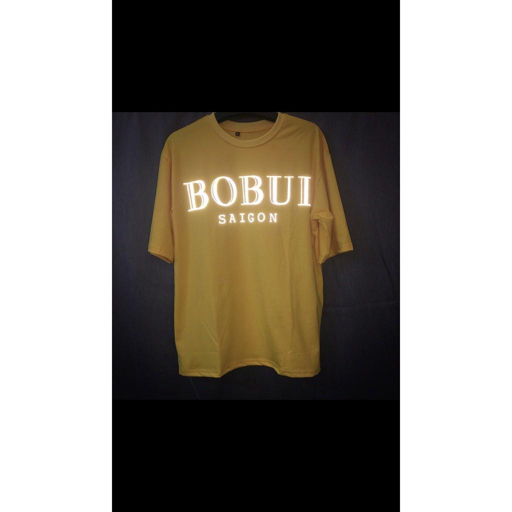 Áo phông Bobui Saigon Phản Quang Hồng - Tee Bobui phát sáng - Over Bobui Unisex chất đẹp