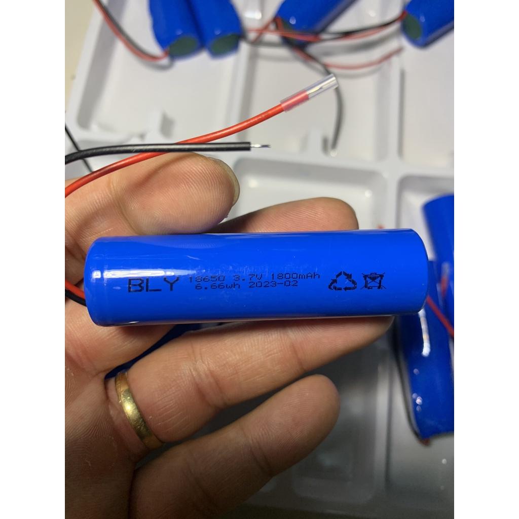 Pin lithium 18650 3.7V 2600mah và 1800mah dùng cho đèn thiết bị điện tử quạt điện súng khử trùng Led