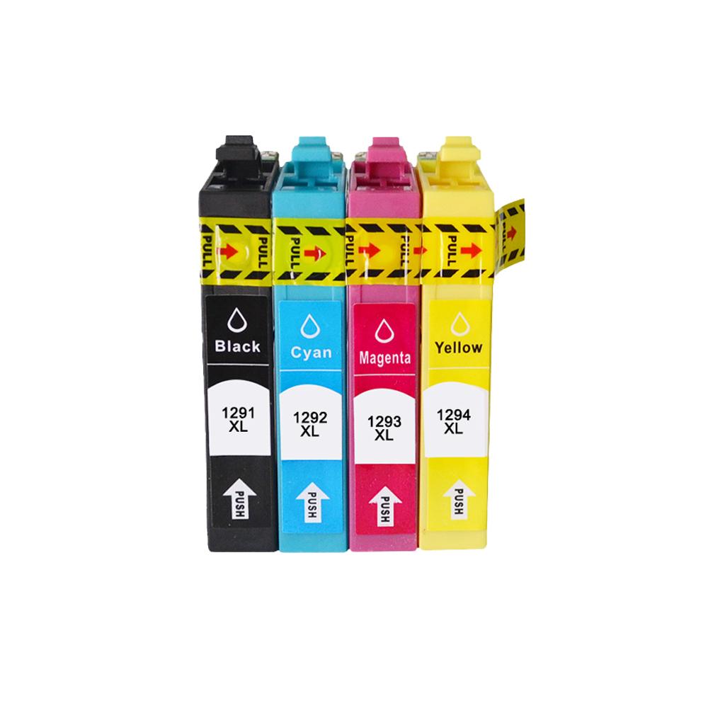 T1295 Multipack Hộp Mực Thay Thế cho T1291 T1292 T1293 T1294 Tương Thích cho Epson SX435W SX235W WF-3520 WF-3540