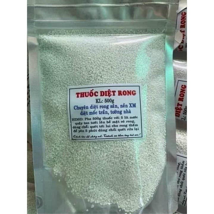 Bột tẩy rong rêu , khối lượng 500gr