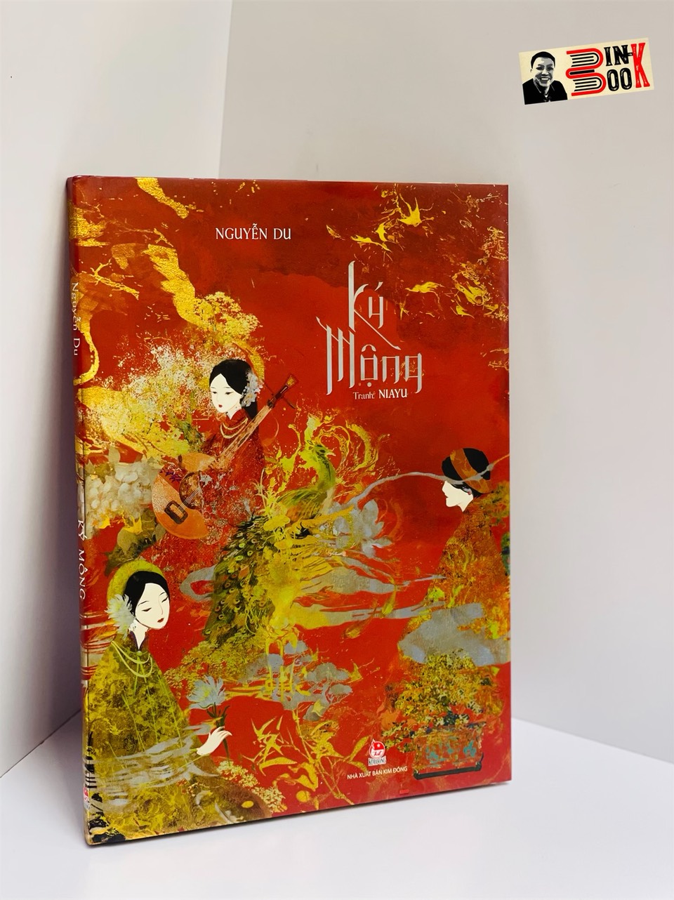 [bìa cứng sách artbook] KÝ MỘNG – Nguyễn Du – NIAYU minh họa - ấn bản kỷ niệm 65 năm thành lập NXB Kim Đồng