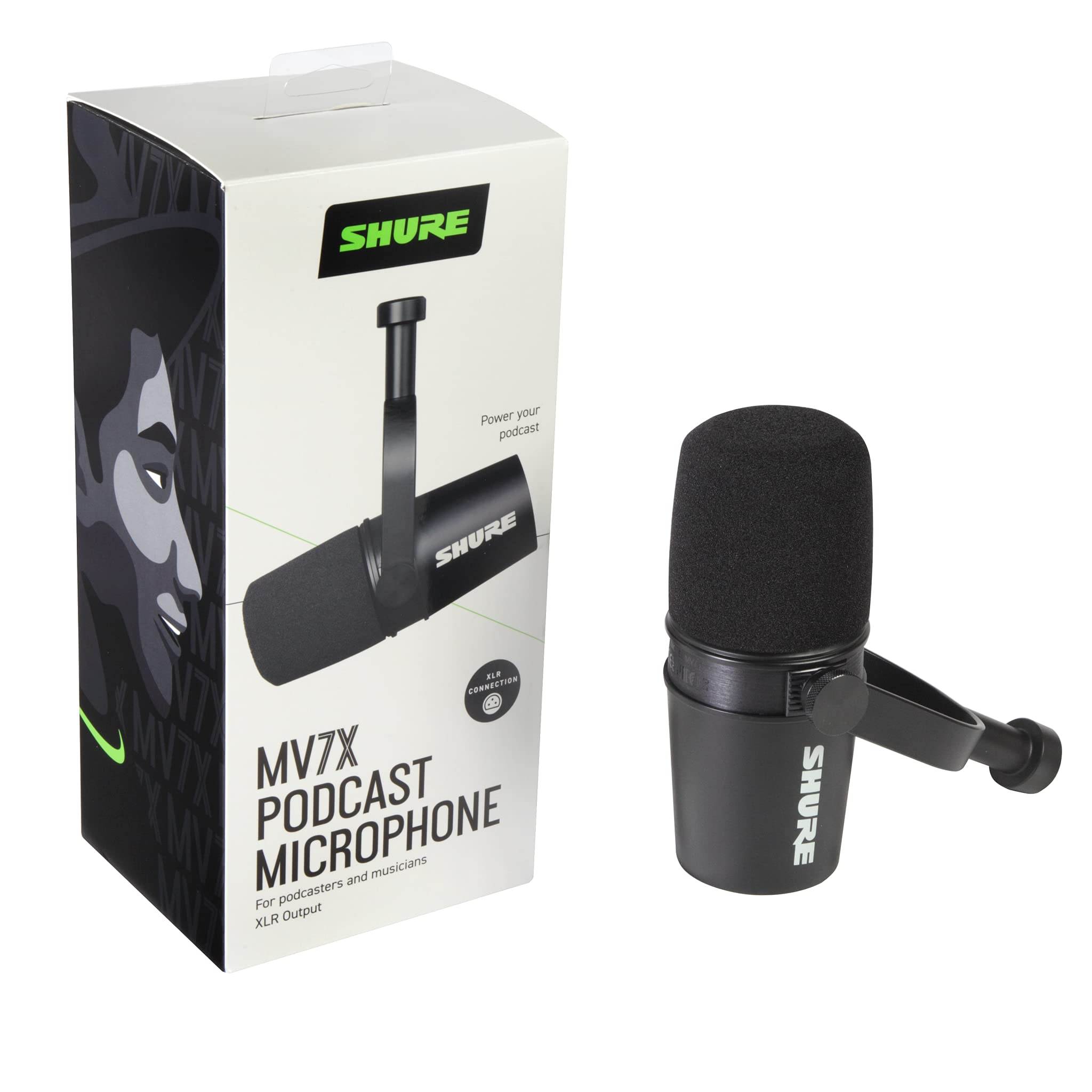 Micro Dynamic Cho Broadcast Shure MV7X - Hàng chính hãng