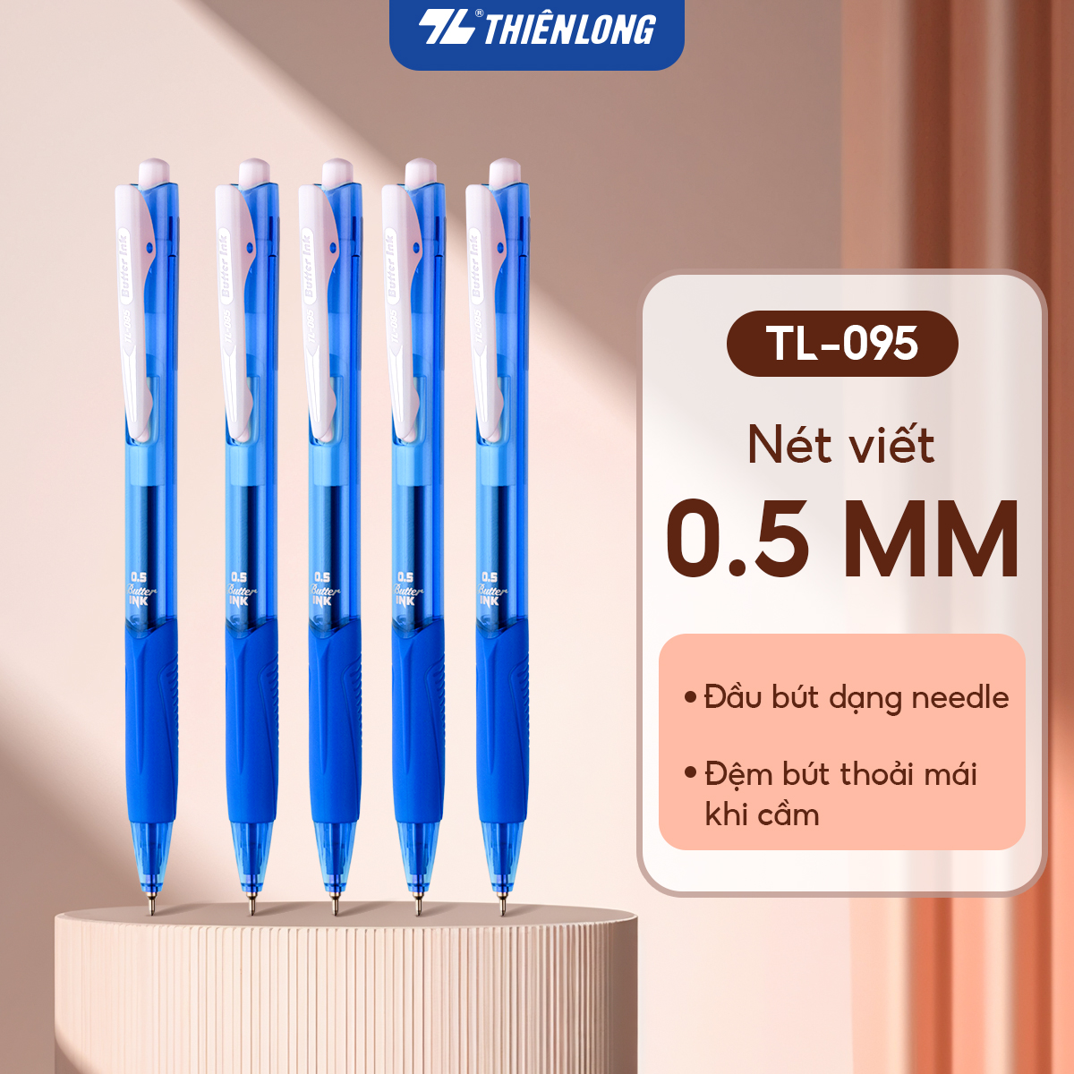 Combo bút bi học tập toàn diện Thiên Long