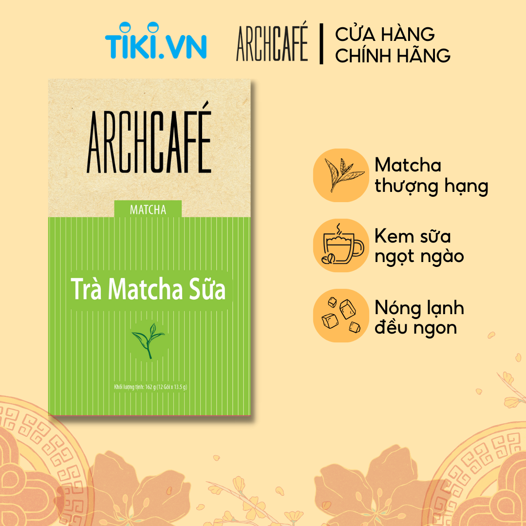 Trà Matcha Sữa - Trà hoà tan Archcafé