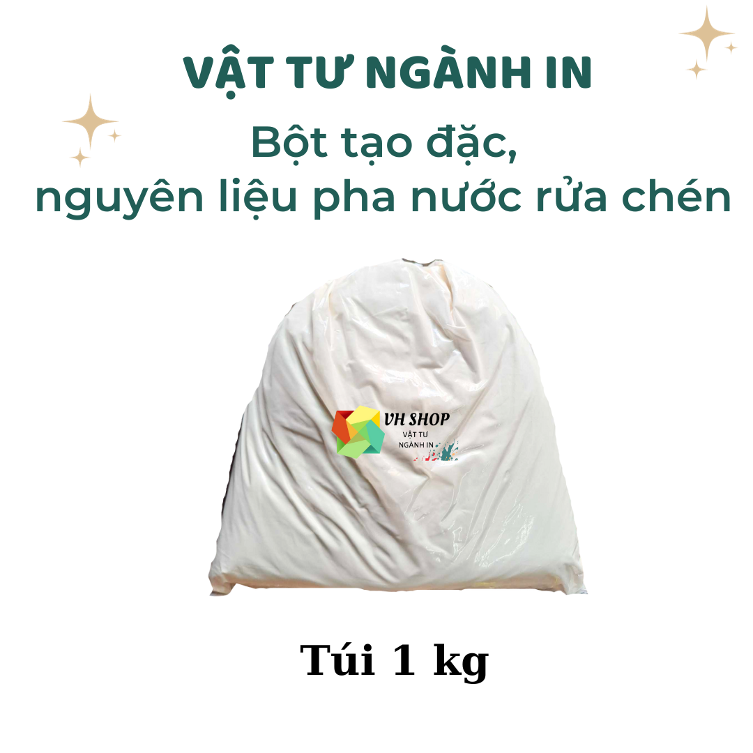 Bột tạo đặc, nguyên liệu pha nước rửa chén