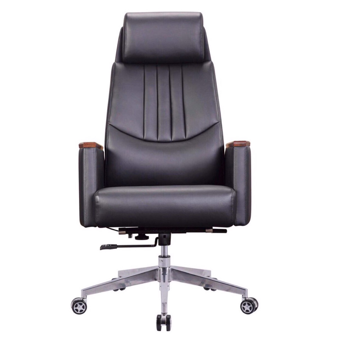 Ghế giám đốc có ngã lưng thư giãn chân hợp kim nhôm CD7141