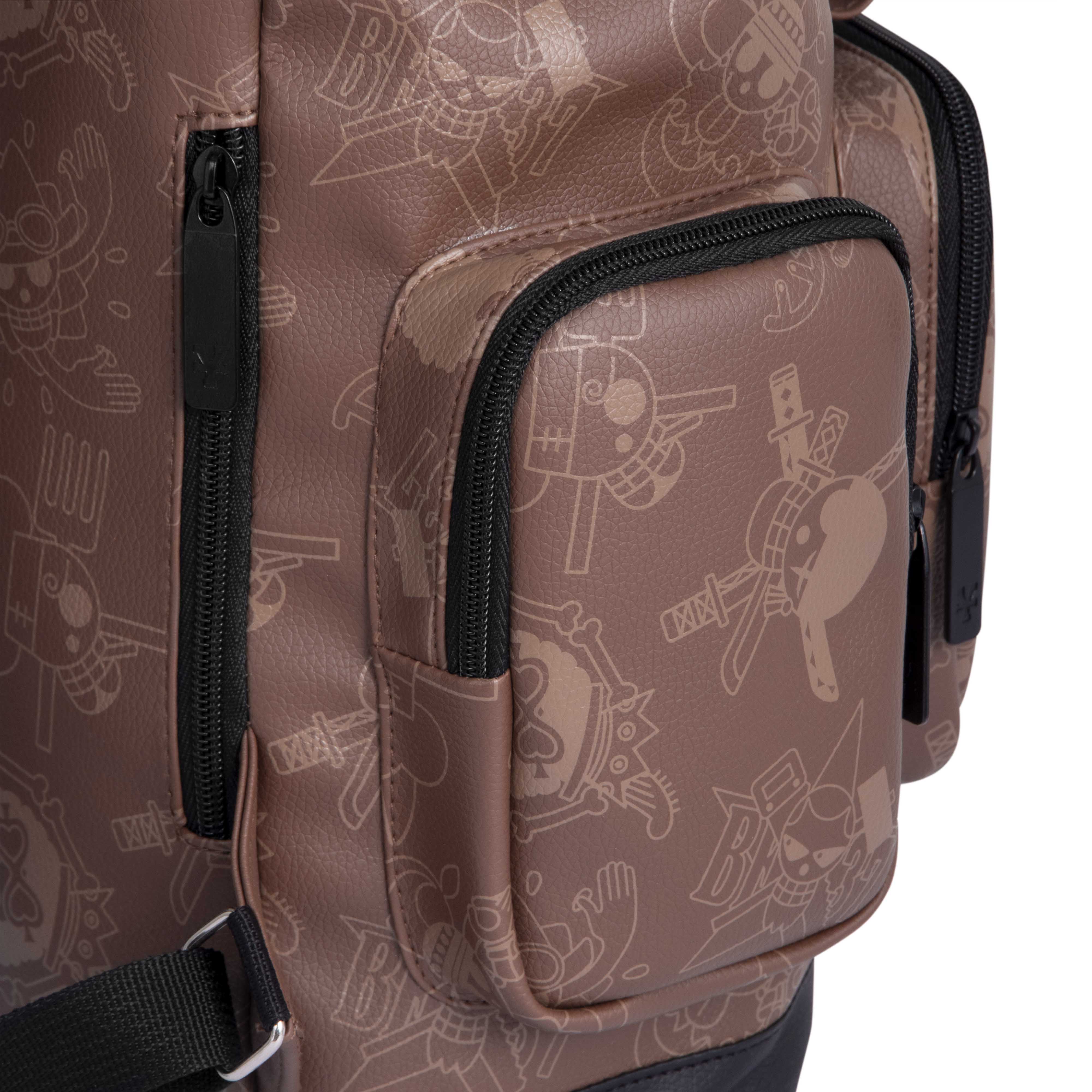 Balo DirtyCoins x One Piece Backpack - Brown