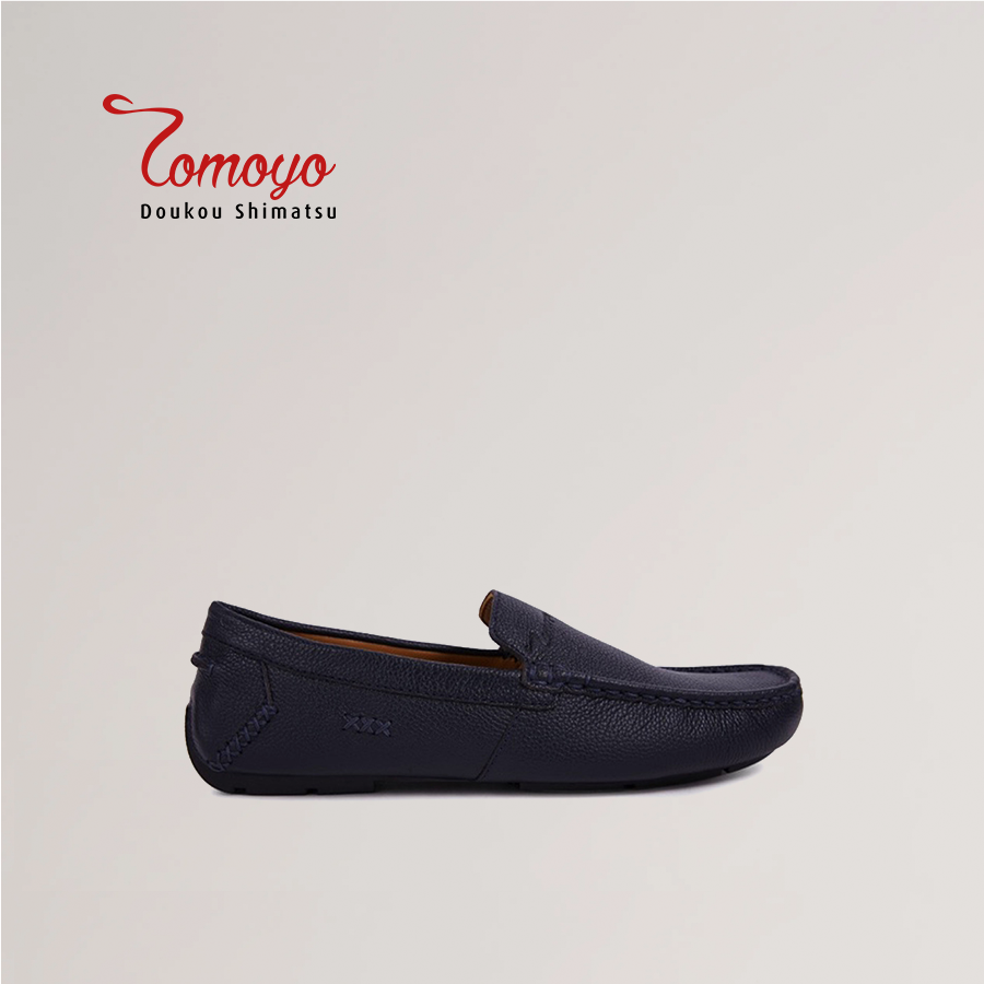 Giày Penny Loafer George Tomoyo Da Bò đế âm TMN06104