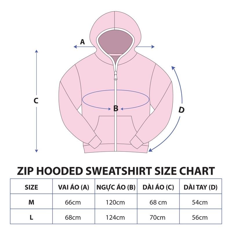 UPZ Áo Khoác Hoodie Dây Kéo In Unicorn Play Zone Chữ Bảy Màu