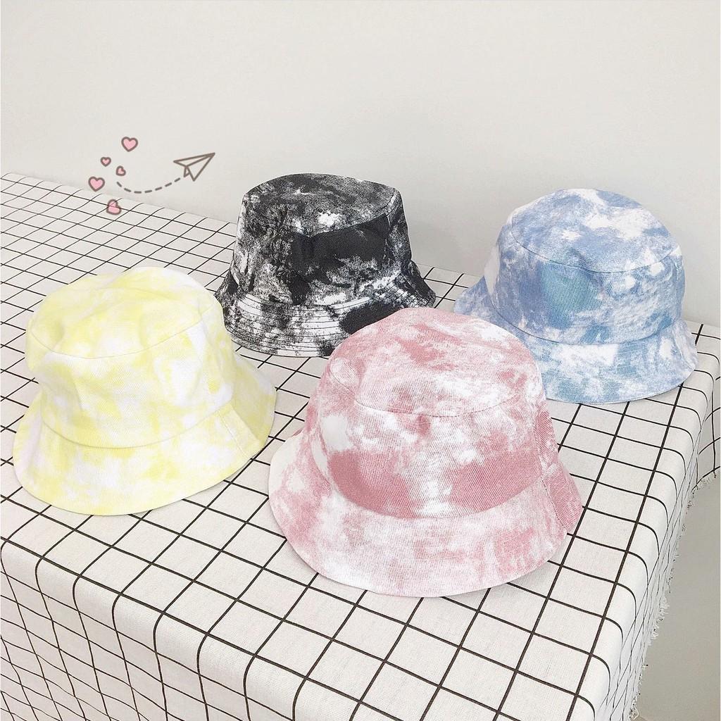 Nón TIEDYE BUCKET Loang Màu Ulzzang (Ảnh Thật