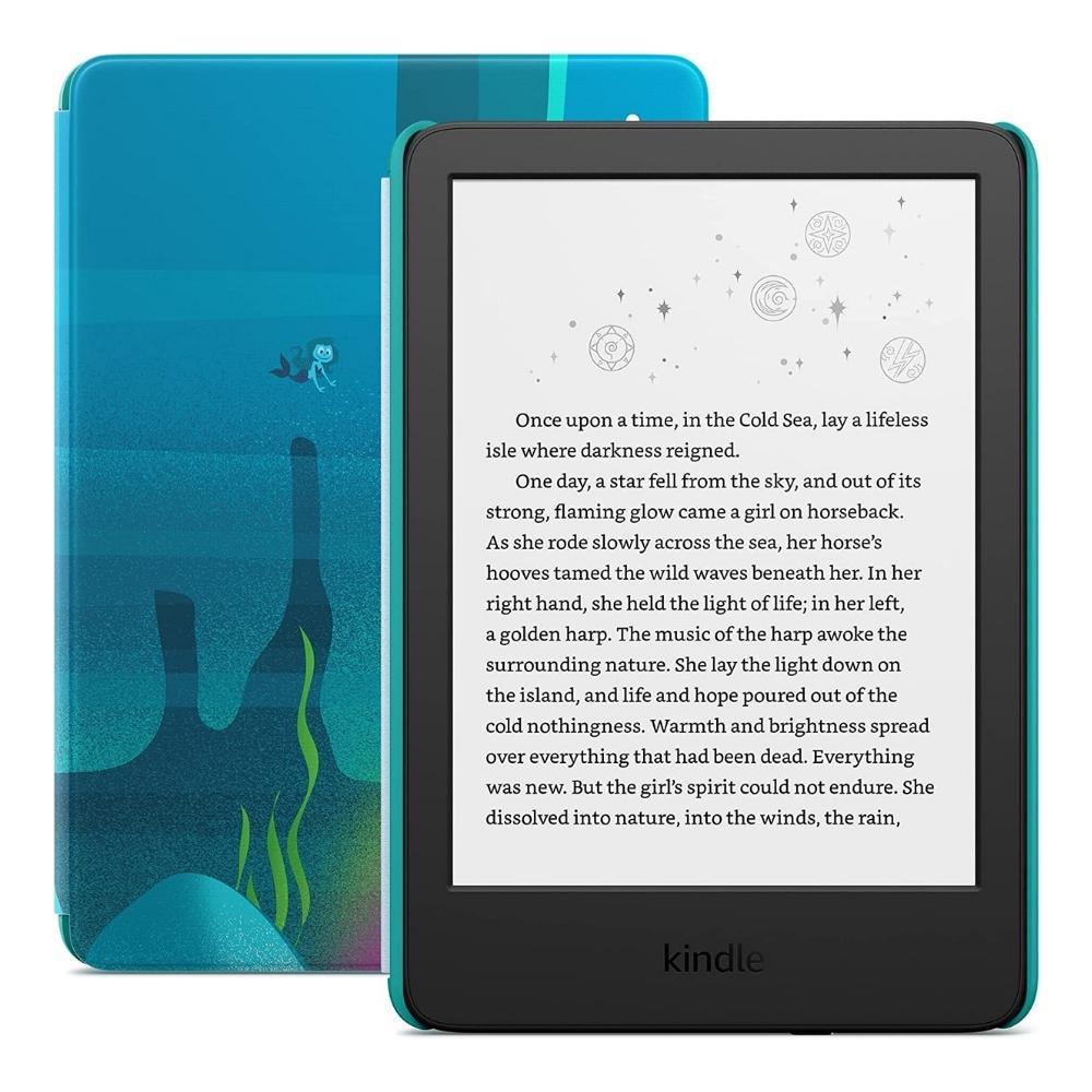 Máy đọc sách Kindle 2022 (11th) - All new kindle 2022 11th màn hình 6inch 300PPI gấp 2 lần độ sắc nét, 16GB bộ nhớ trong với cổng kết nối USB-C - Hàng nhập khẩu