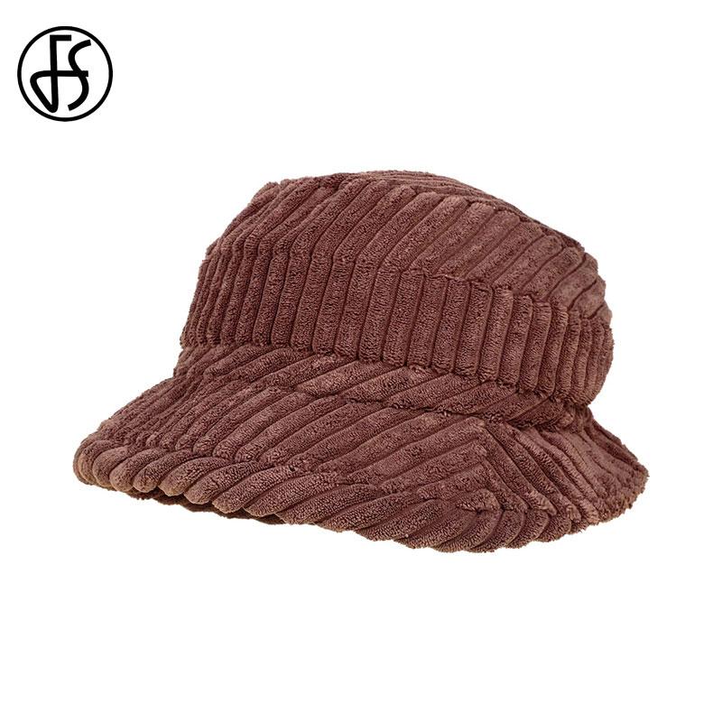 FS Trắng Mũ Nồi Nắp Mùa Thu Đông Nữ Đi Hình Bát Giác Nón Nữ Nón Kết Thời Trang Ren Định Vintage Nâu Đen Mũ Nồi
